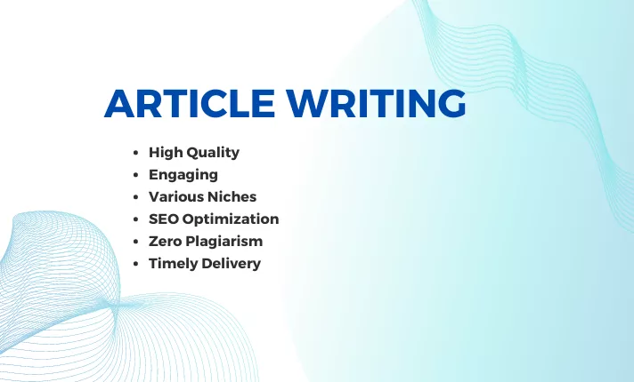 write articles for you